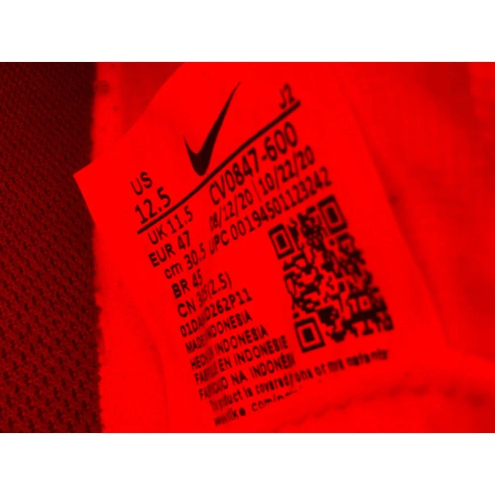 Nike Mercurial Superfly 8 Academy IC Mens‎ 12.5 Red CV0847-600